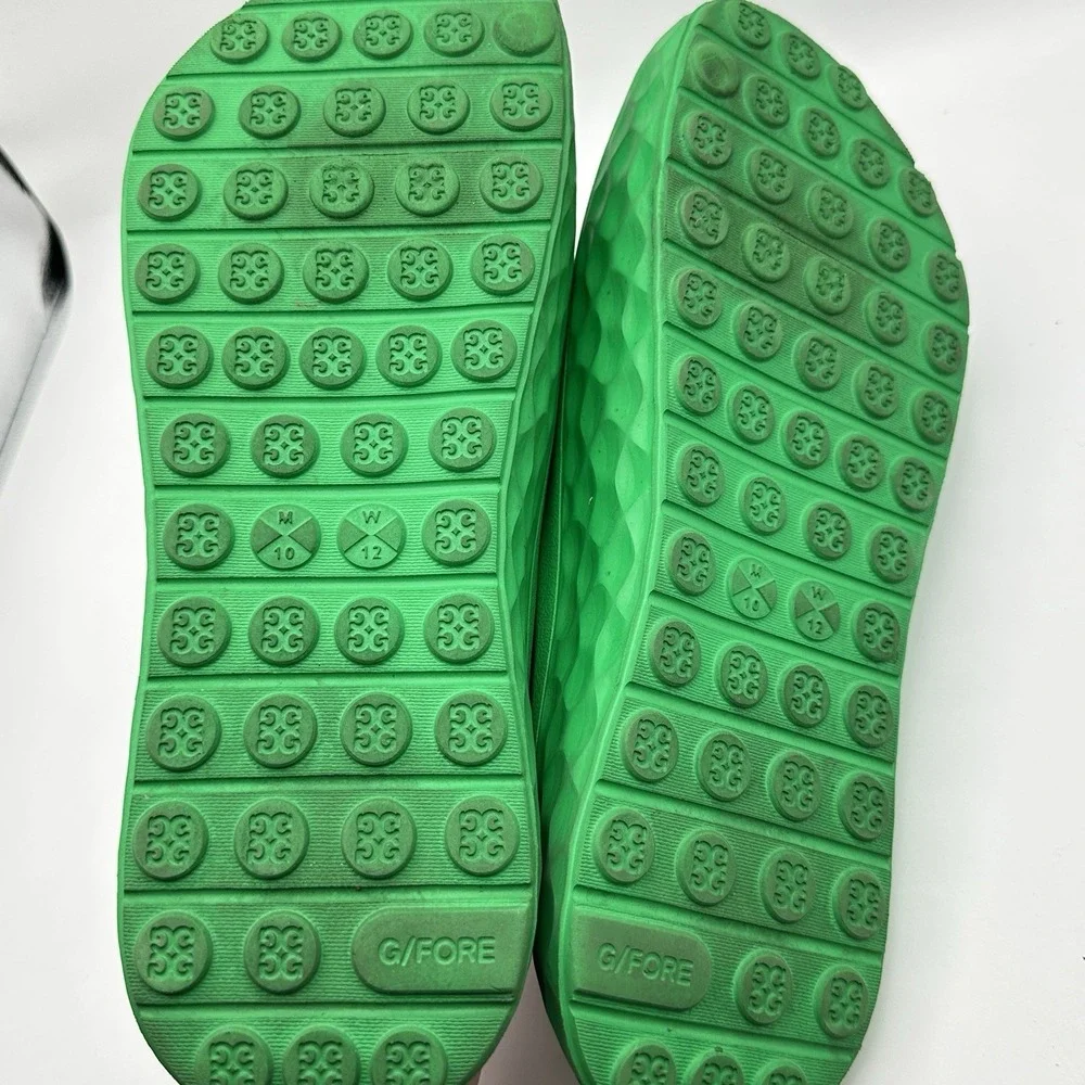 G/Fore G Slide Shoes Green Mens 10 Womens 12 Golf Comfort Golf Athleisure Luxury